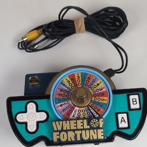 Wheel of Fortune Handheld Console - Teal and Black